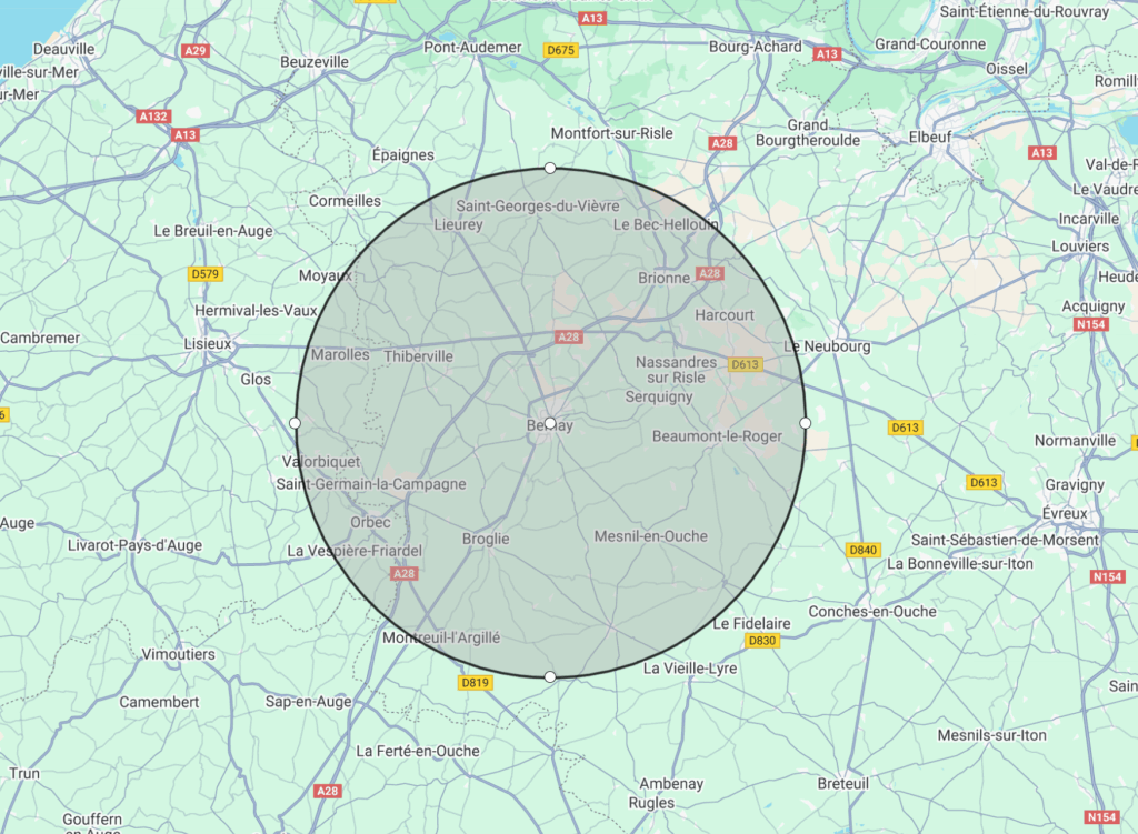 Secteur de Livraison